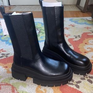 Brand NEW Zara Lug Boots